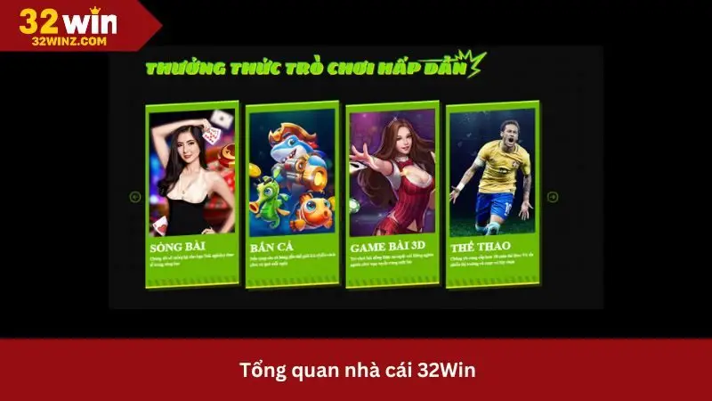 Tổng quan nhà cái 32Win